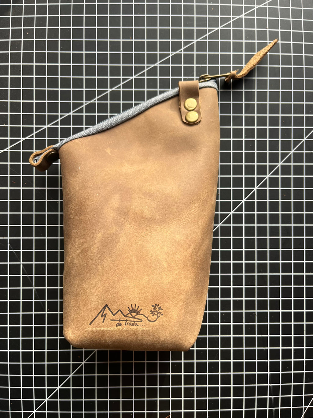 Yerbero de Cuero Artesanal | Porta Yerba 500g
